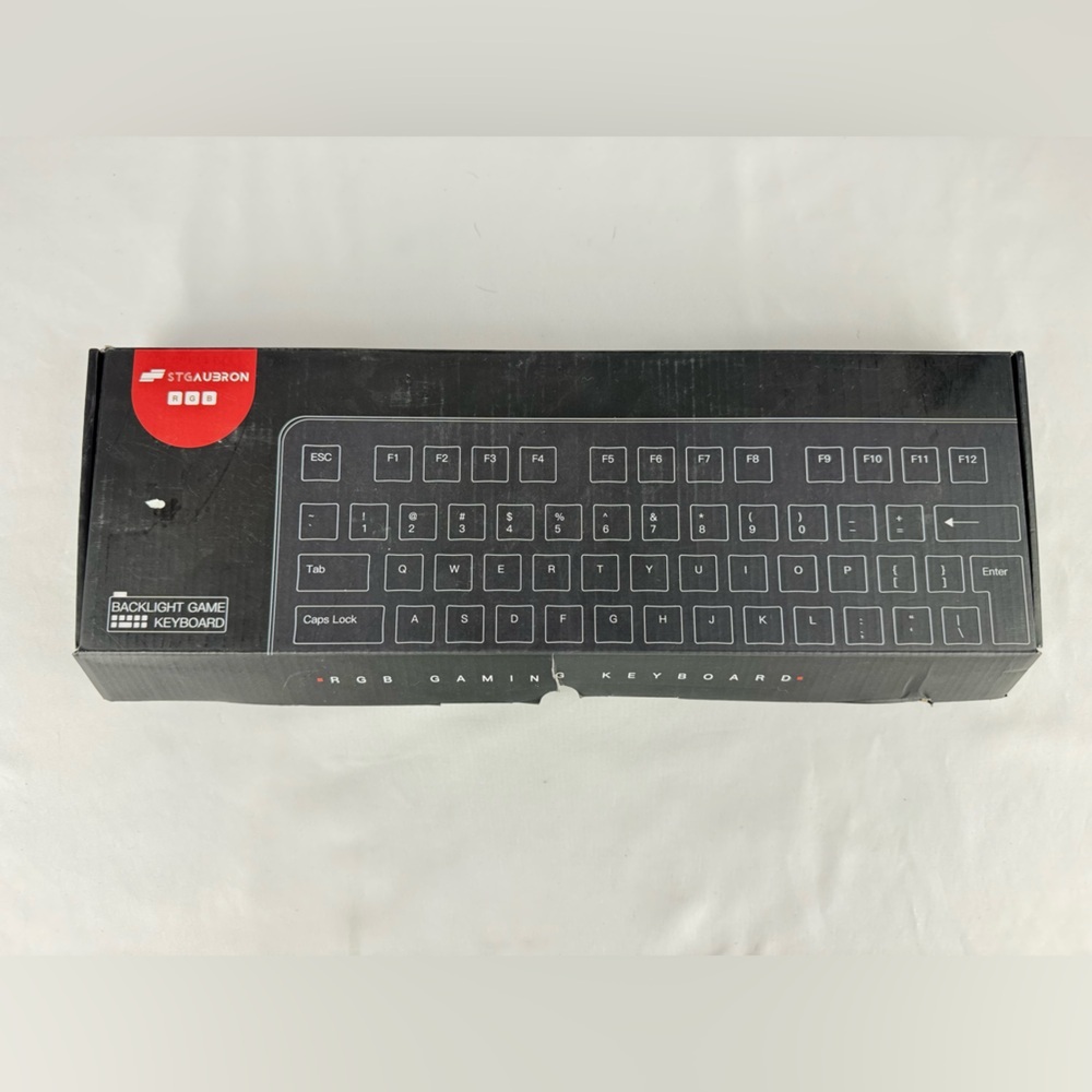 NIB STG Aubron Backlit Gaming Keyboard - Picture 3 of 4